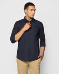 Casual Shirt In Navy (Lure) - Blackberrys