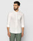 Casual White Solid Shirt - Lure