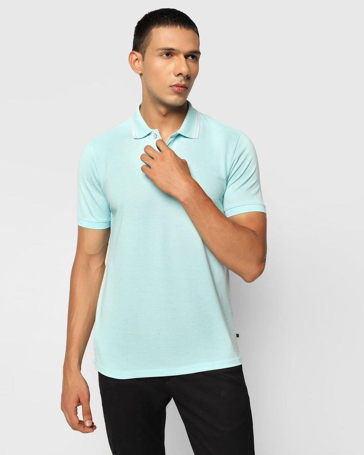 Polo Aqua Solid T-Shirt - Klaus