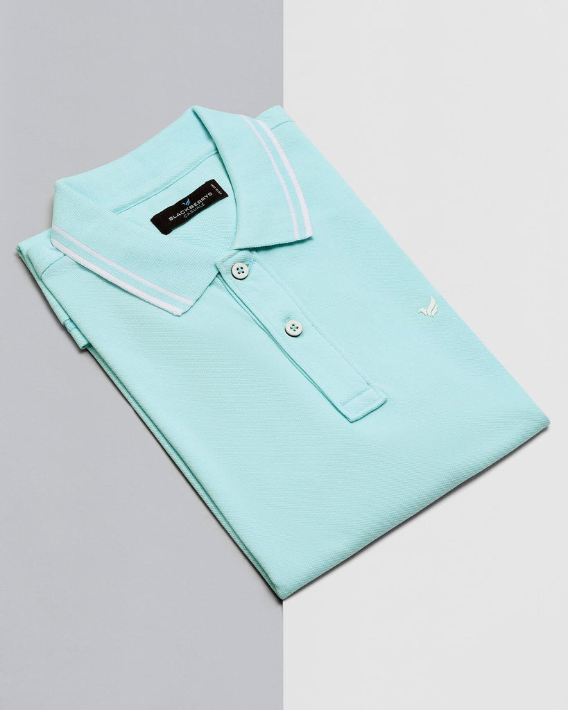 Polo Aqua Solid T-Shirt - Klaus