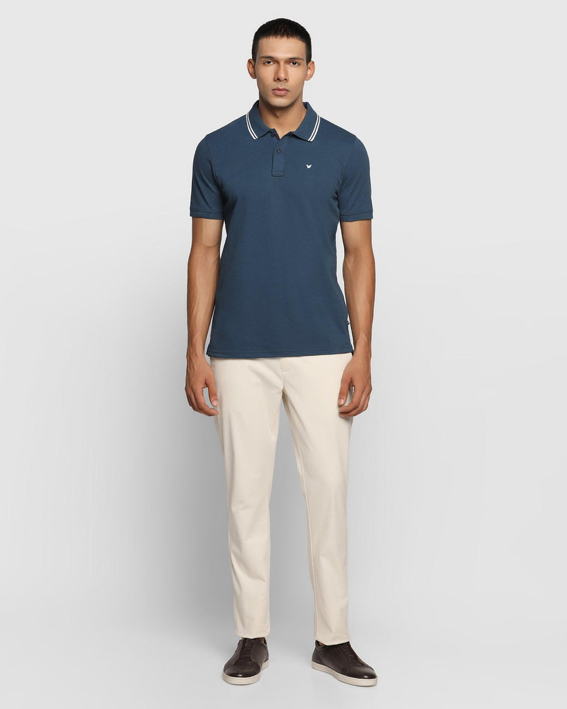 Polo Deep Blue Solid T-Shirt - Klaus