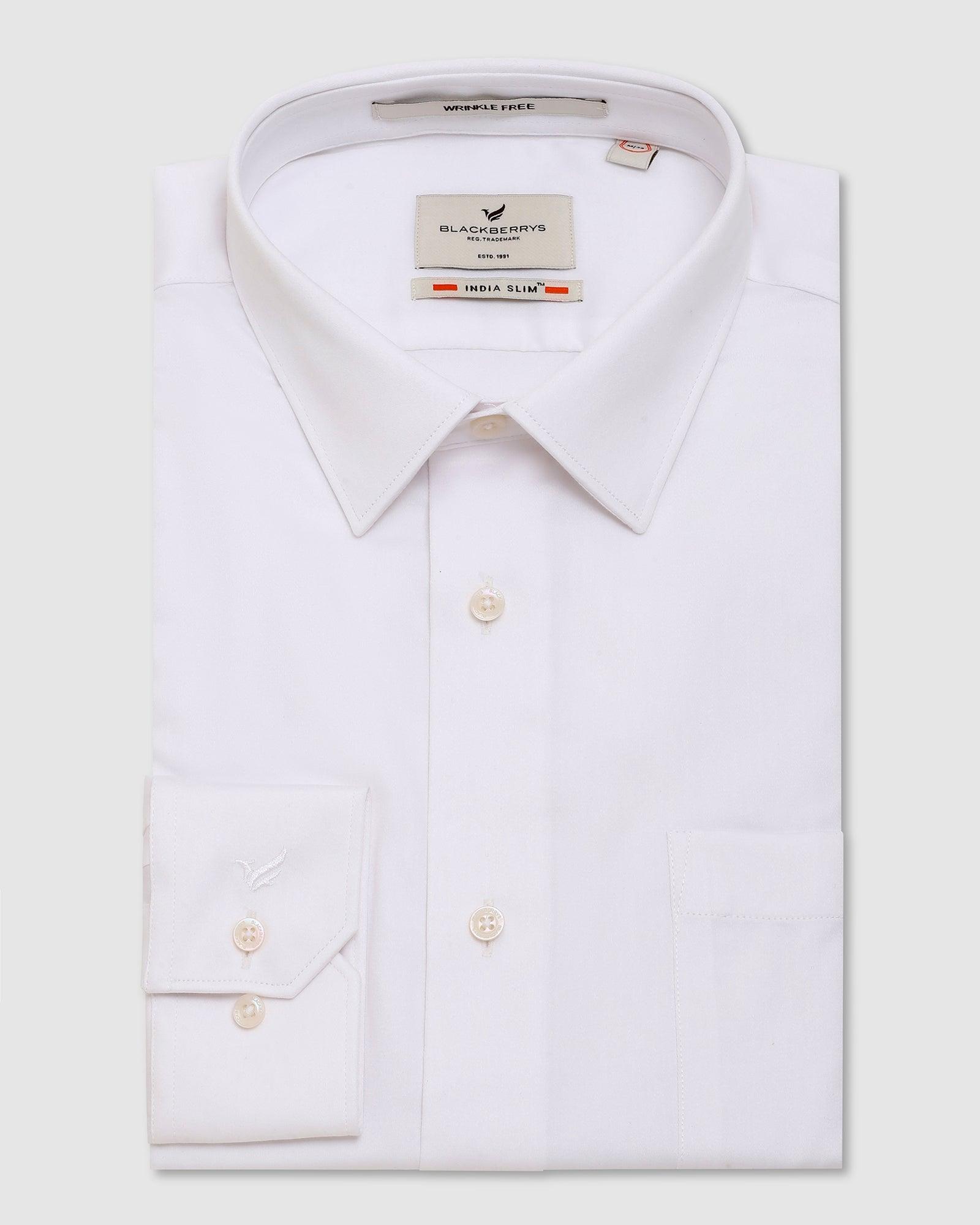 Formal Shirt in White (Sailor) - Blackberrys