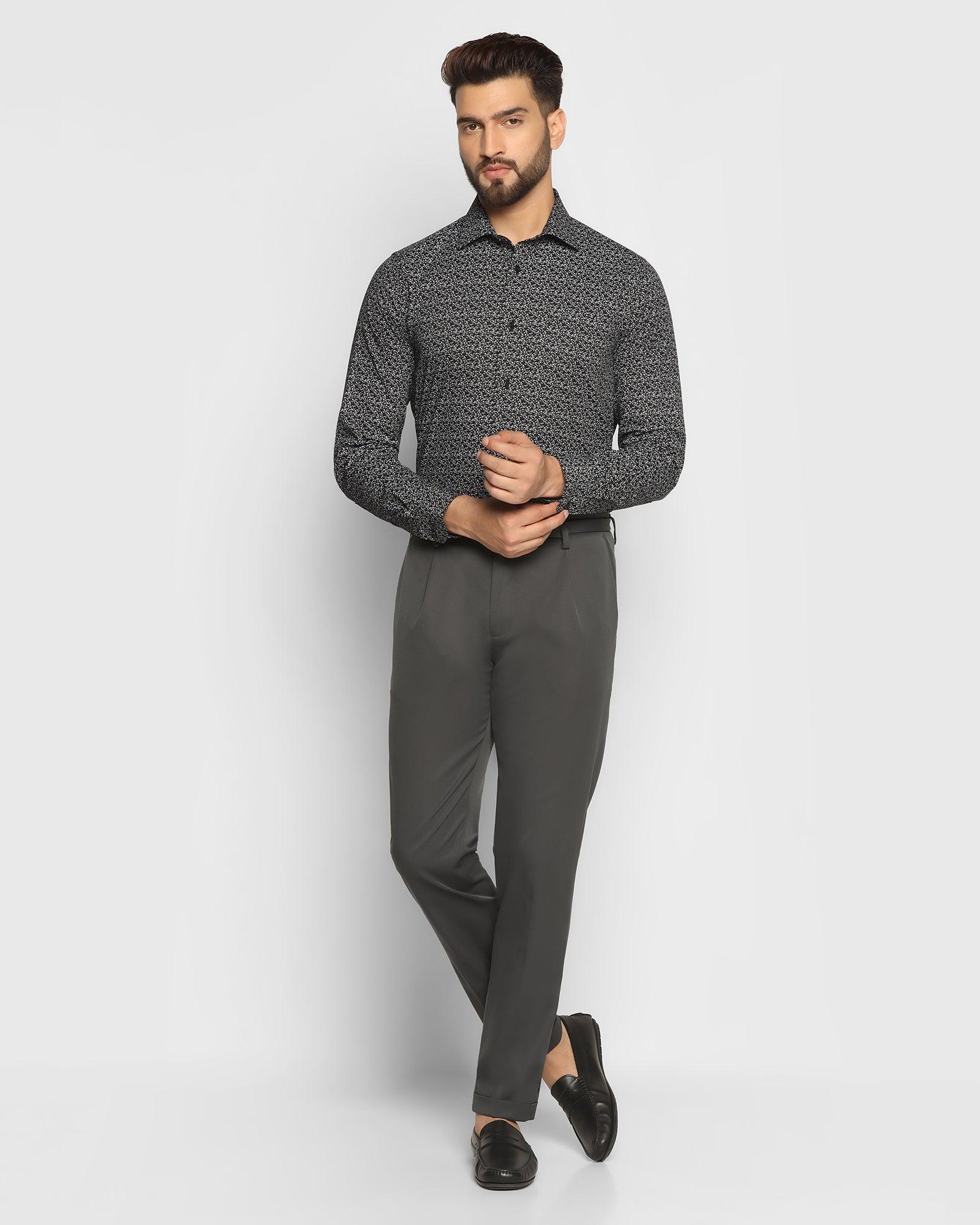 Formal Trousers In Charcoal Nxt Fit (Silas) - Blackberrys