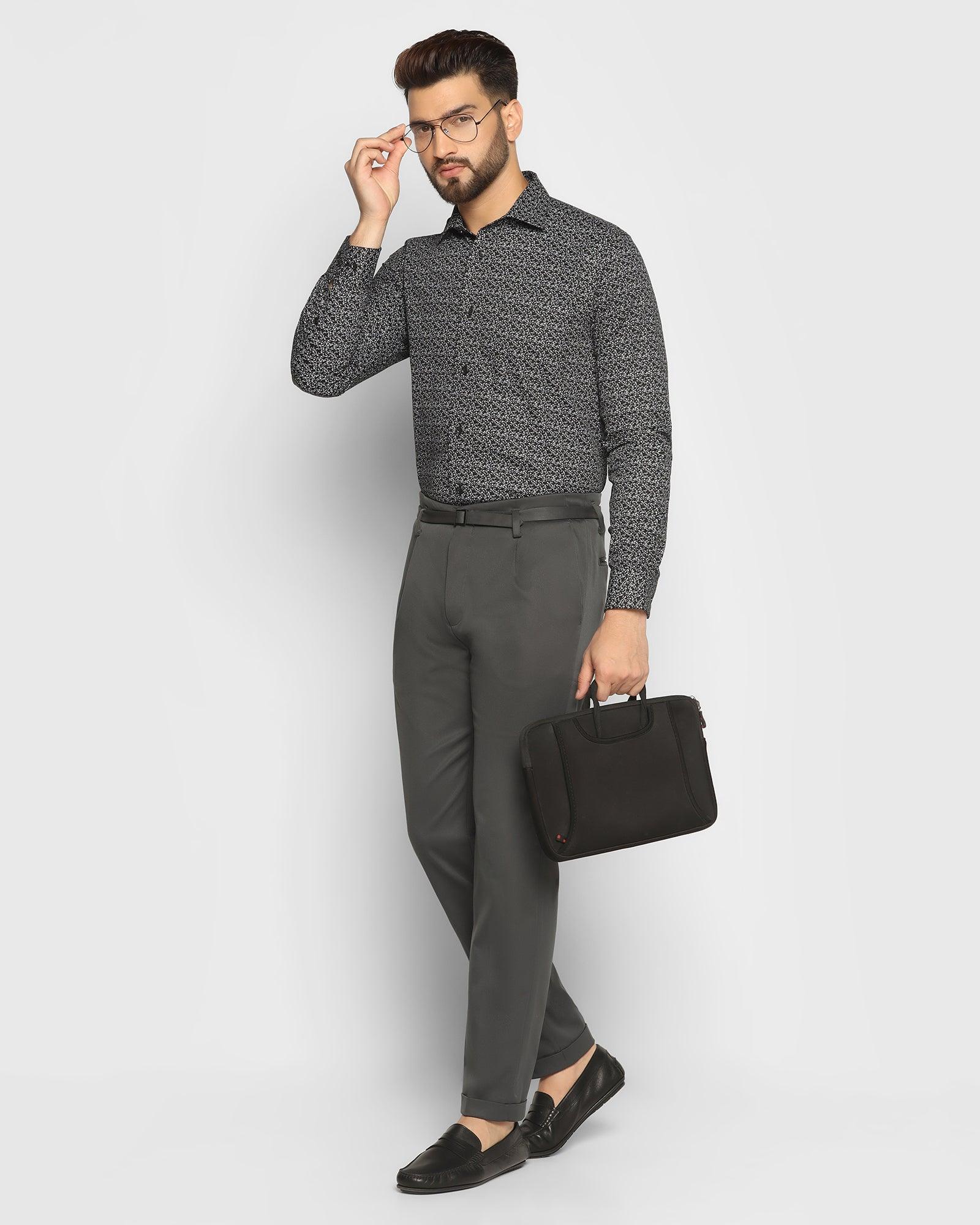 Formal Trousers In Charcoal Nxt Fit (Silas) - Blackberrys