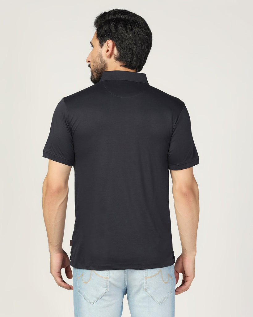 Polo Navy Solid T-Shirt - Toll