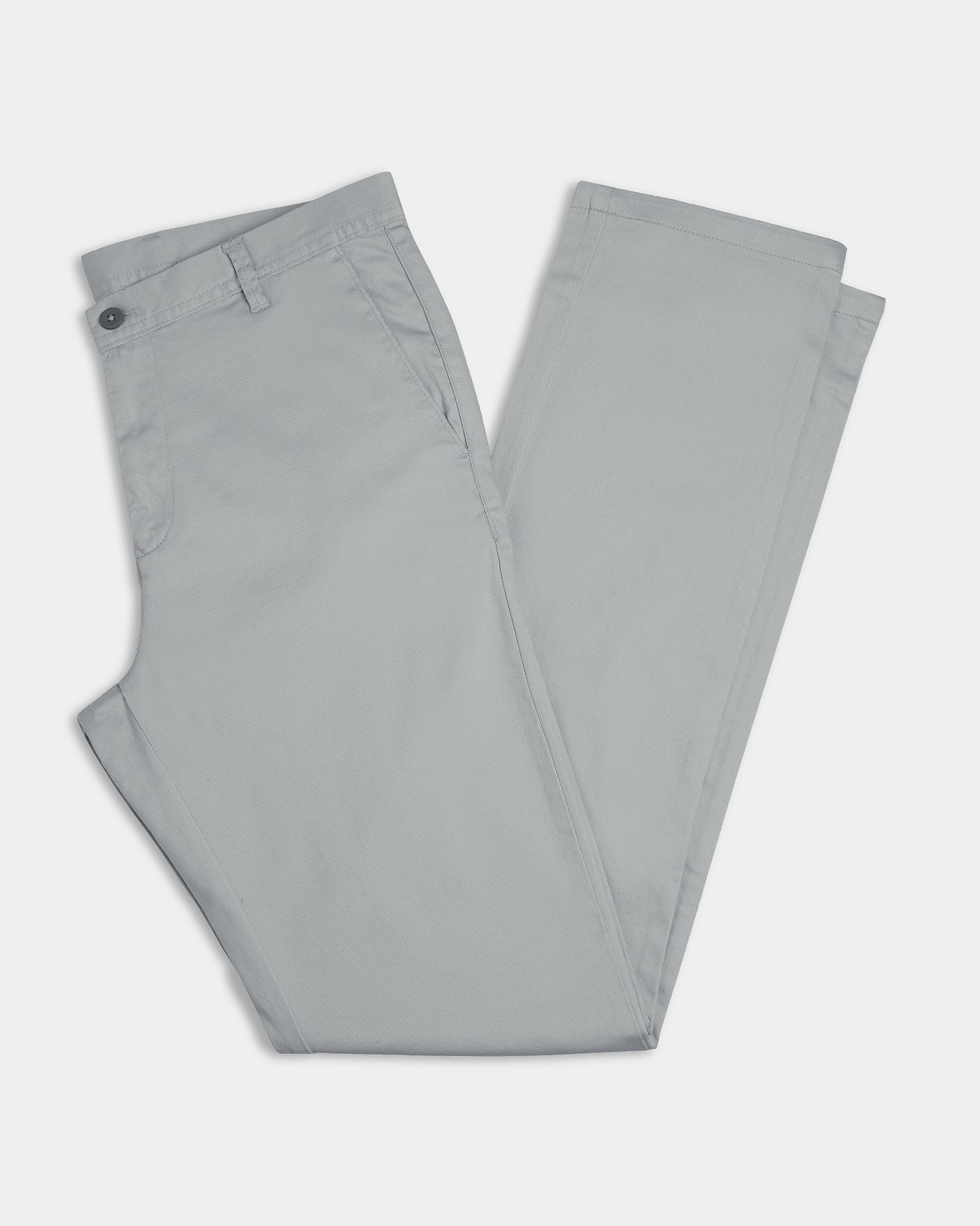 Steel Blue Textured Khakis - Kart