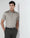 Stone Half Sleeve Unwrinkle Solid Shirt - Sylvia