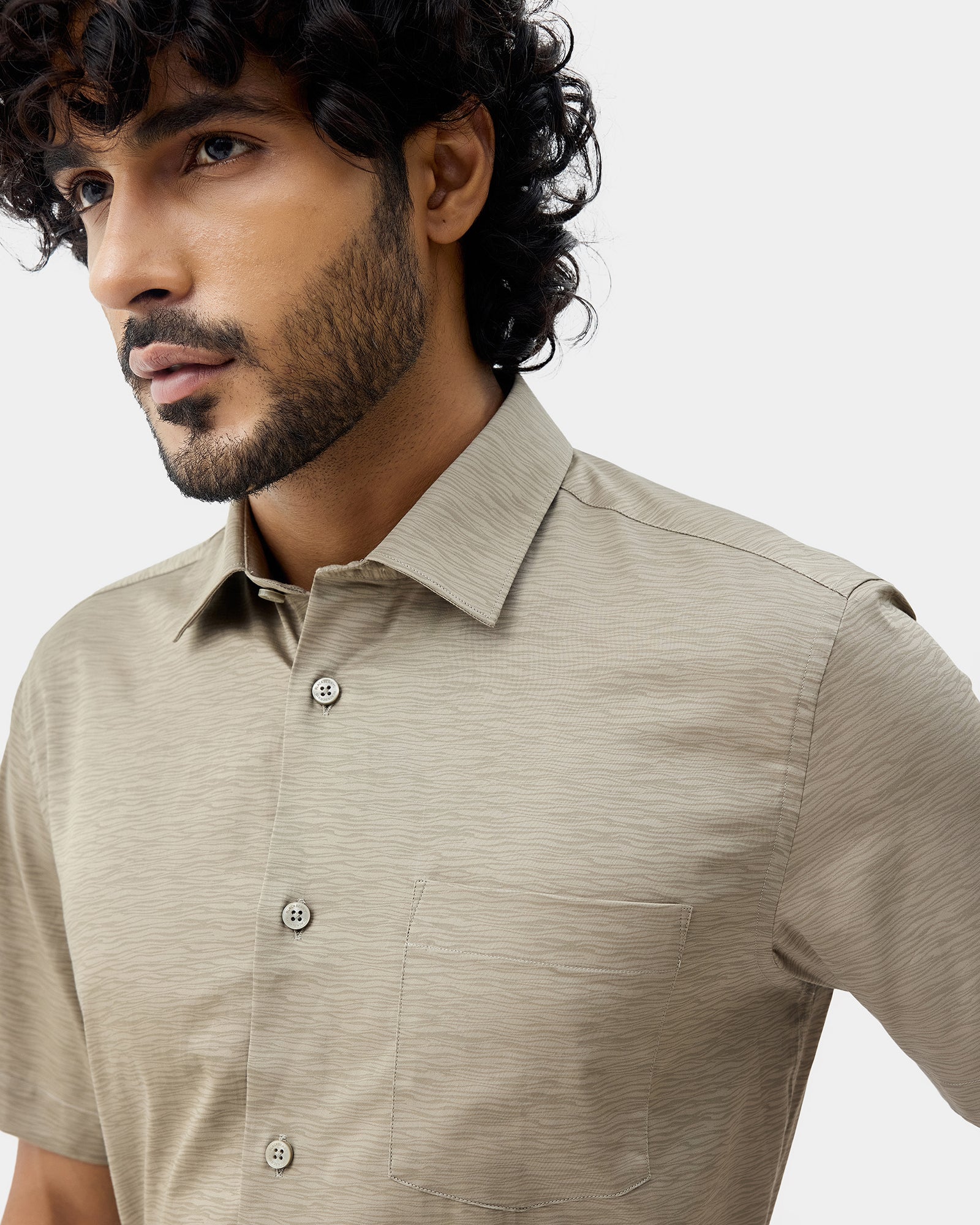 Stone Printed Shirt - Montero