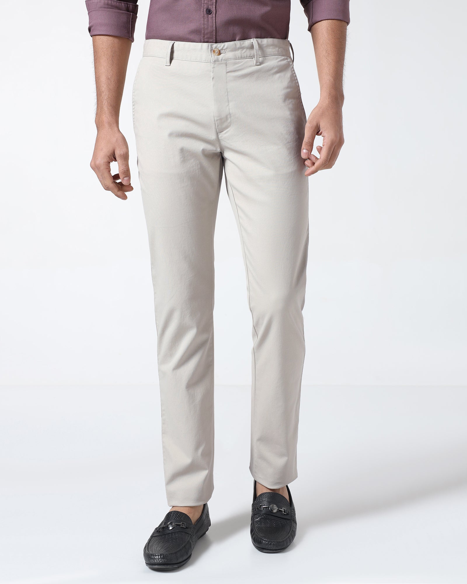 Stone Textured Khakis - Kary