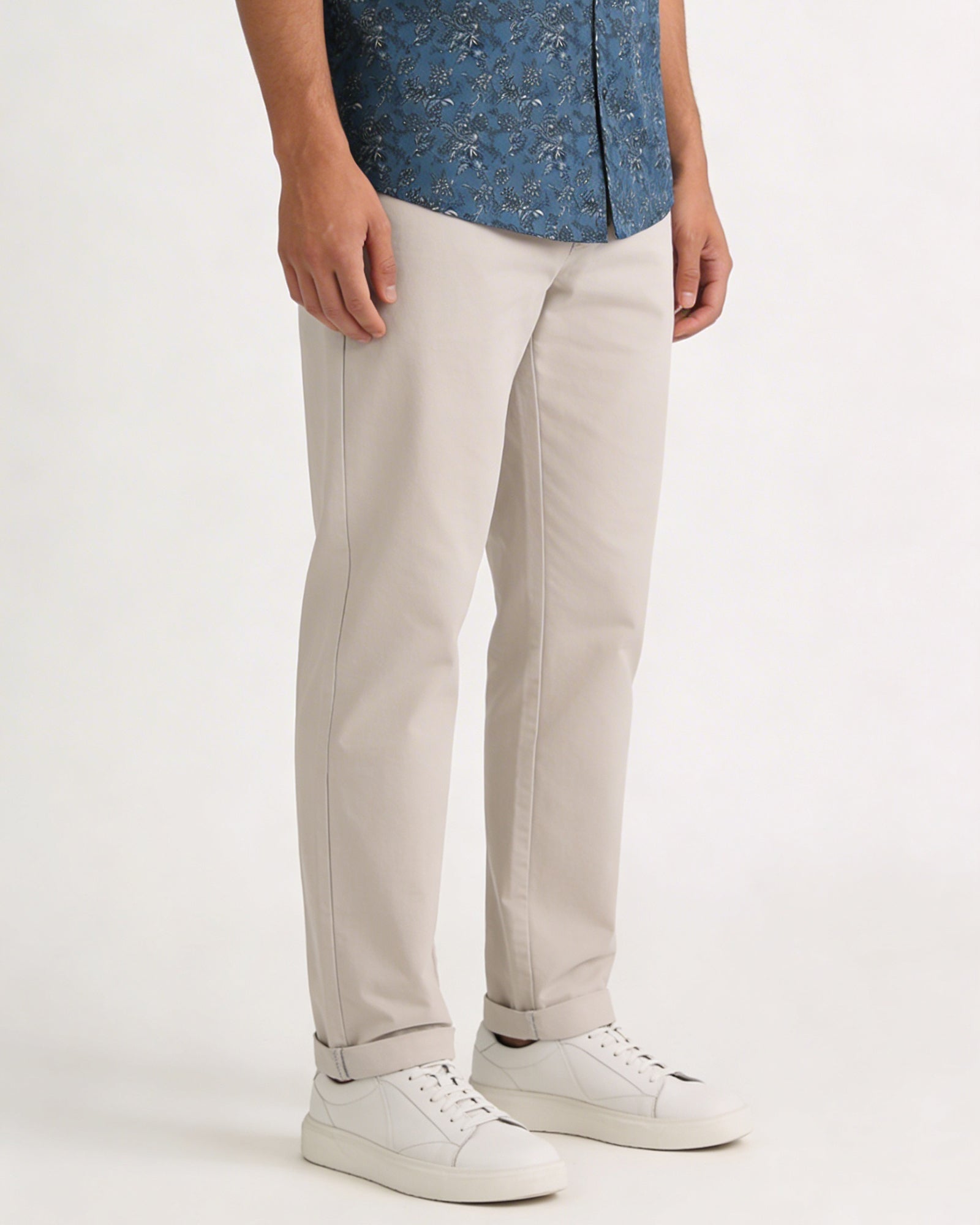Stone Textured Khaki - Square