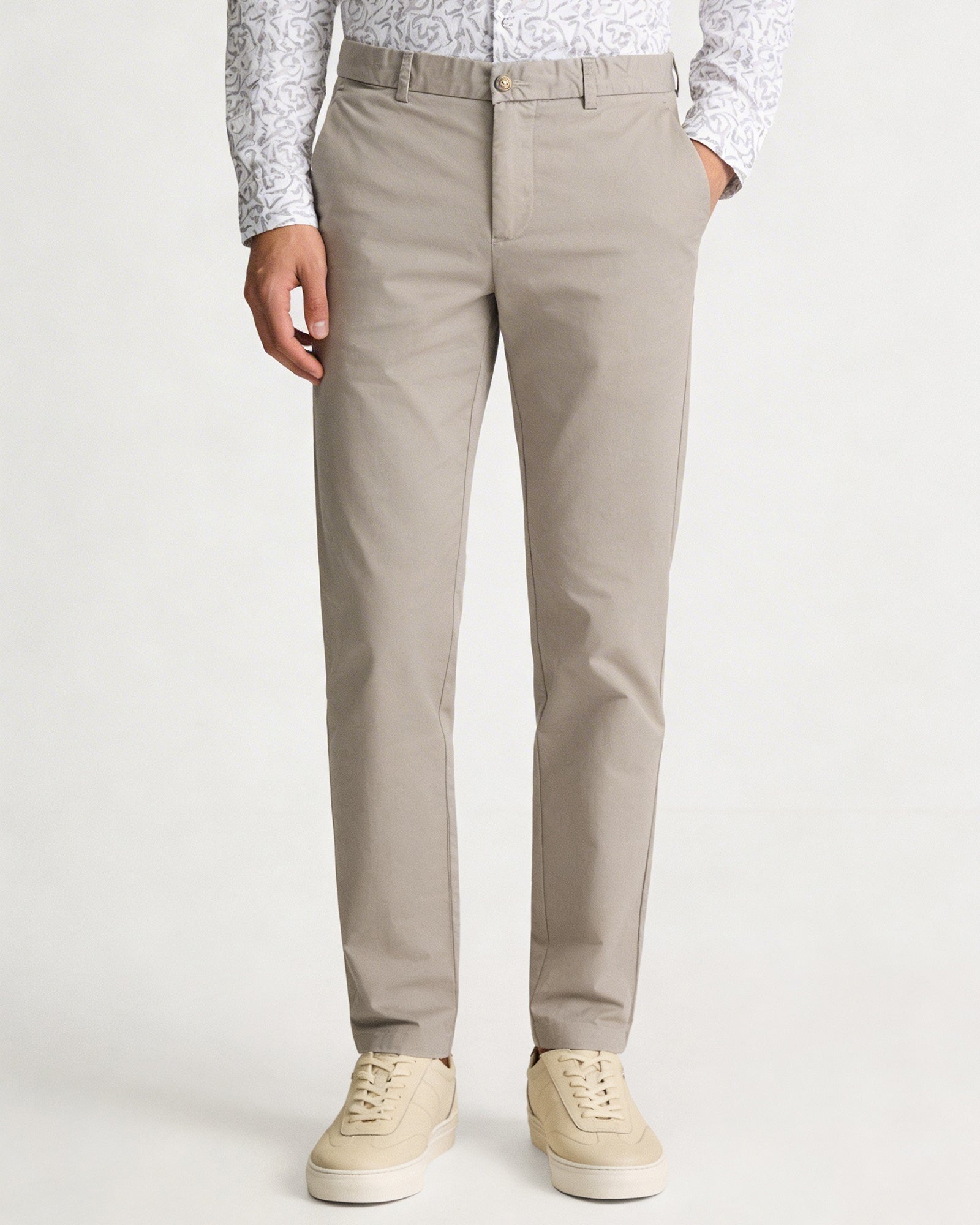 Stone Textured Khakis - Perch