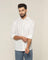 Casual White Striped Shirt - Fabien