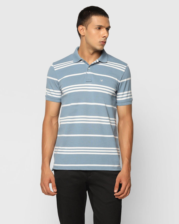 Polo Blue Striped T-Shirt - Jackson