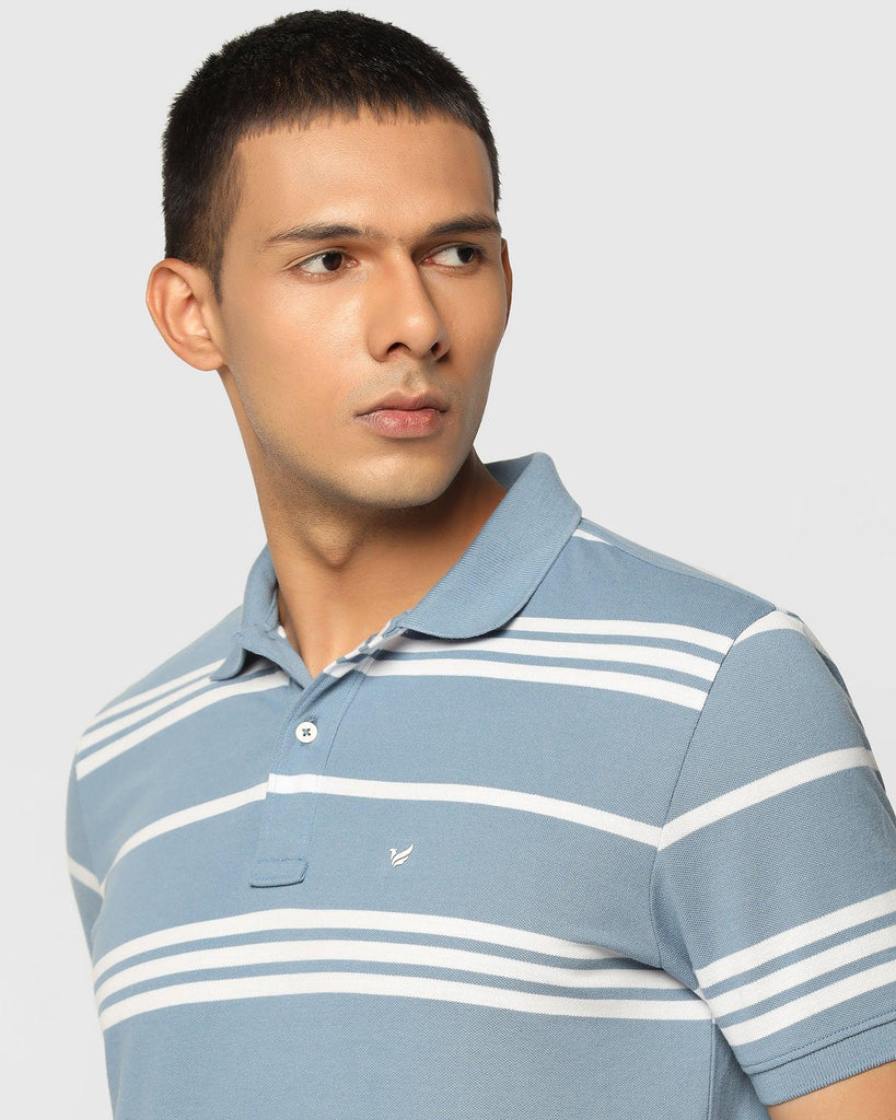 Polo Blue Striped T-Shirt - Jackson