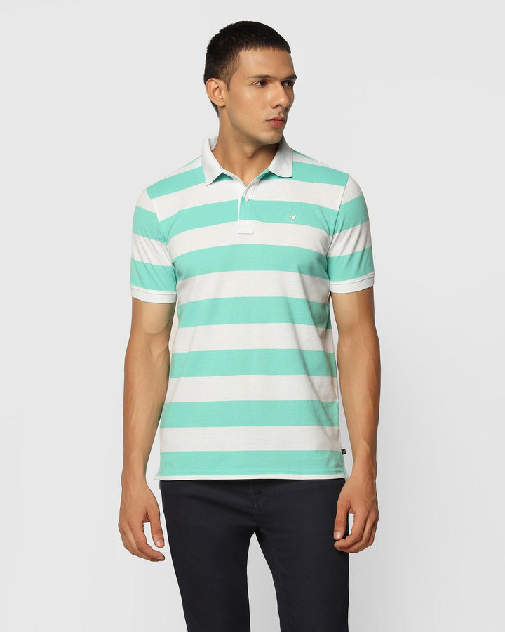 Polo Mint Striped T-Shirt - Kobe