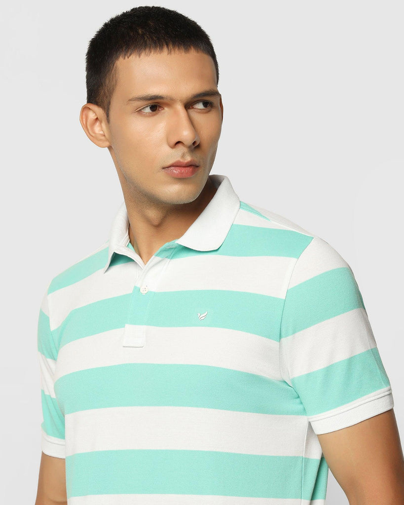 Polo Mint Striped T-Shirt - Kobe