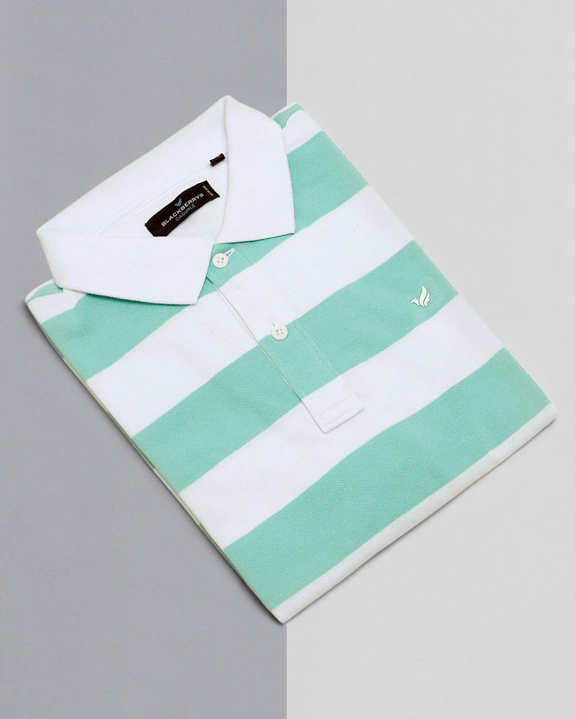 Polo Mint Striped T-Shirt - Kobe