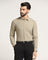 TechPro Formal Khaki Striped Shirt - Abil