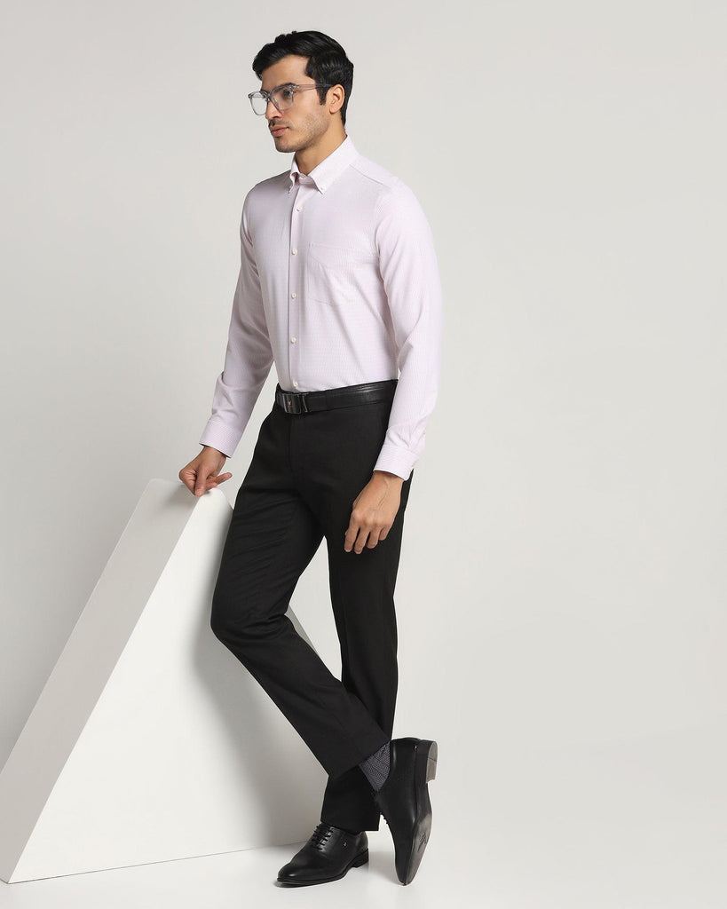 Formal Pink Striped Shirt - Bauz