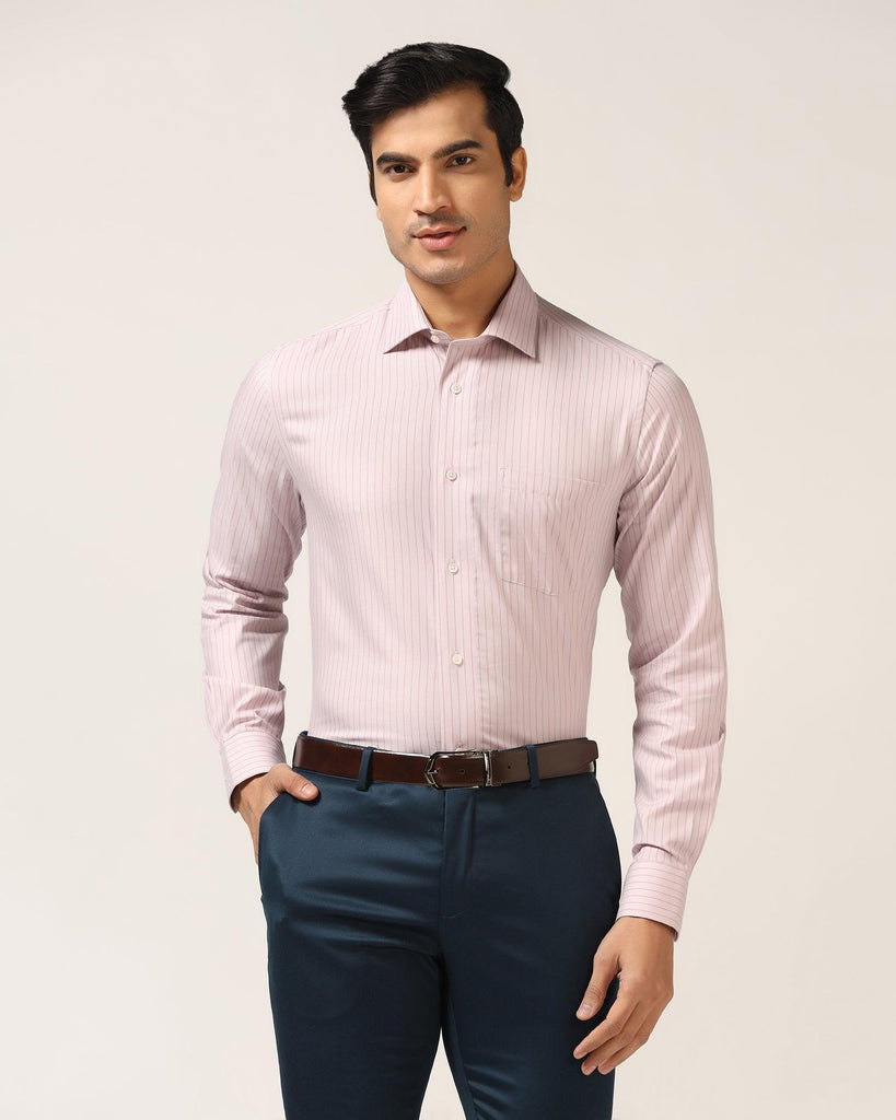 Formal Pink Striped Shirt - Lit