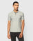 Polo Ash Grey Striped T Shirt - Mars