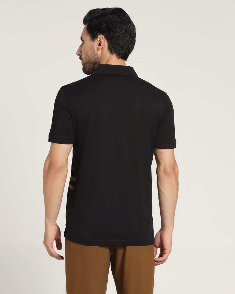 Polo Black Striped T-Shirt - Hop