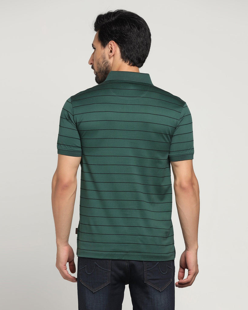 Polo Green Striped T-Shirt - Pro