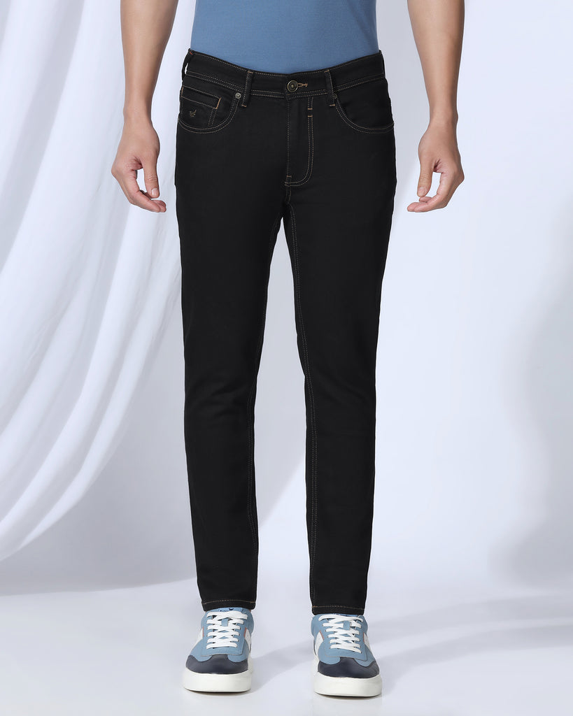 Super Clean Skinny Cropped Fiji Fit Indigo Jeans - Elias