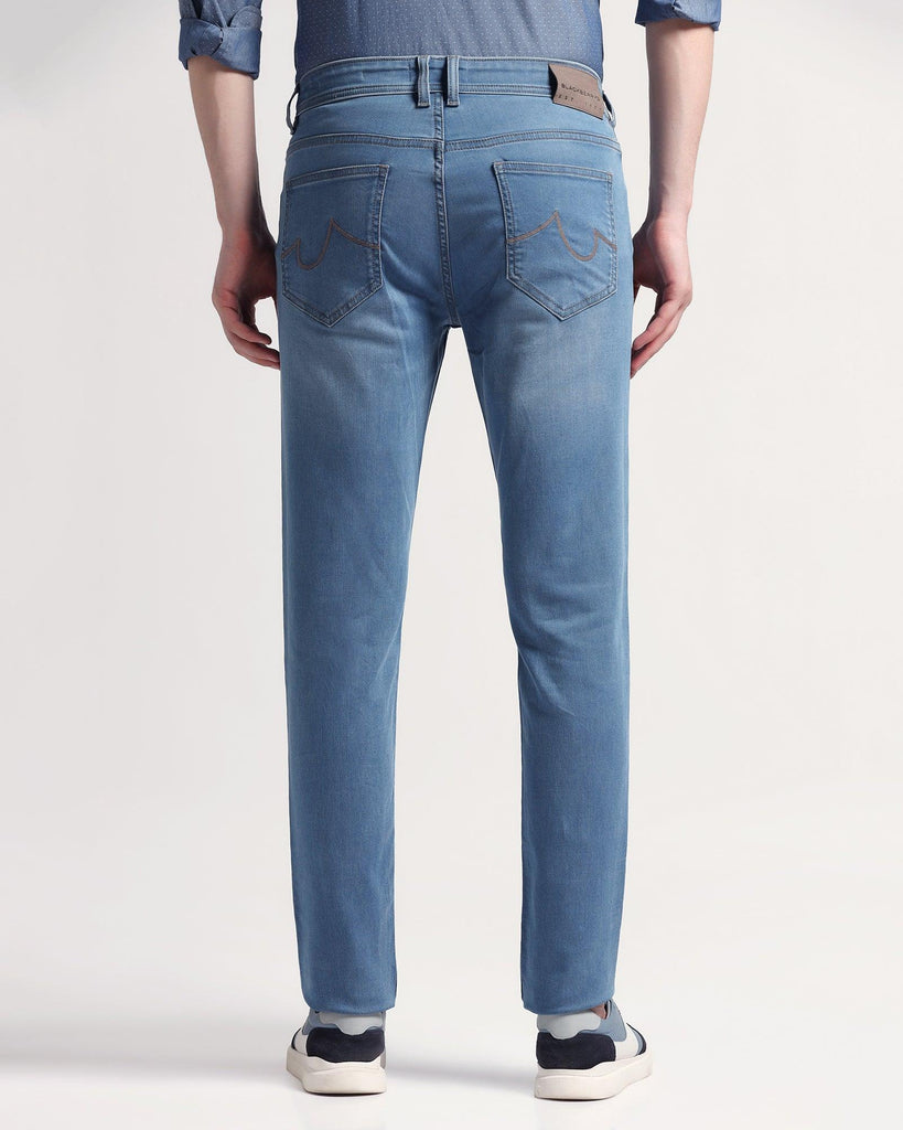 Super Clean Slim Yonk Fit Indigo Blue Jeans - Kai