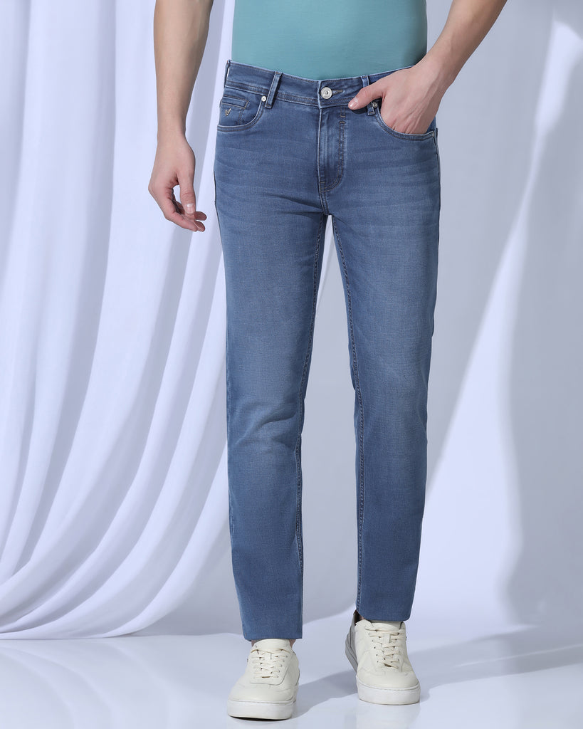 Super Clean Slim Yonk Fit Indigo Jeans - Kai