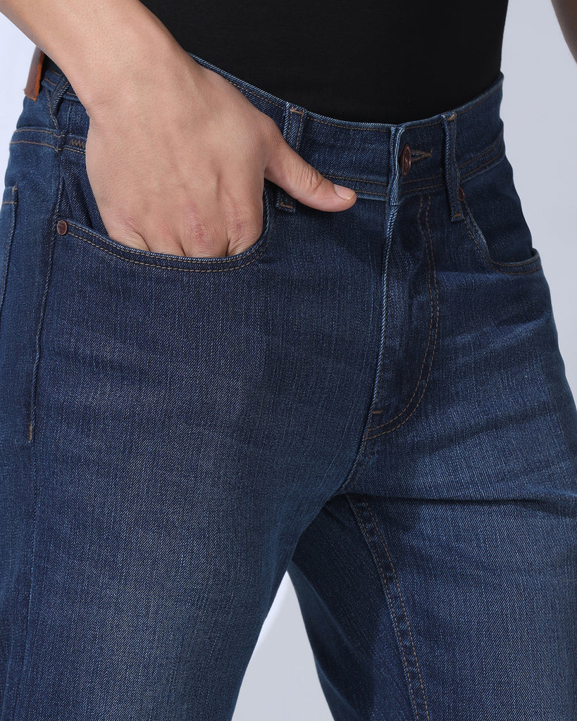 Superflex Slim Yonk Fit Indigo Jeans - Asahi