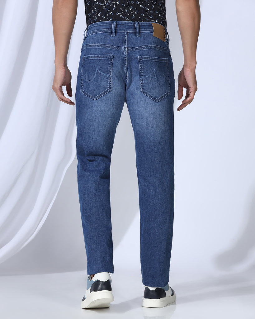 Superflex Slim Yonk Fit Indigo Jeans - Benjee