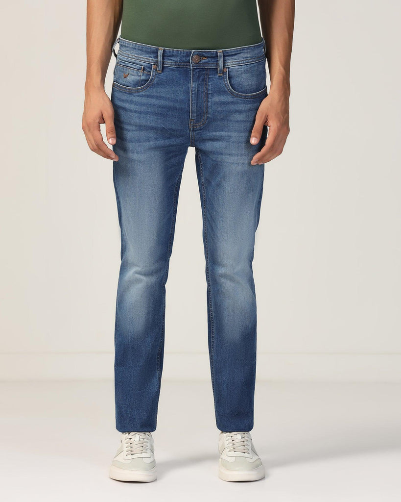 Superflex Slim Yonk Fit Indigo Blue Jeans - Atticus