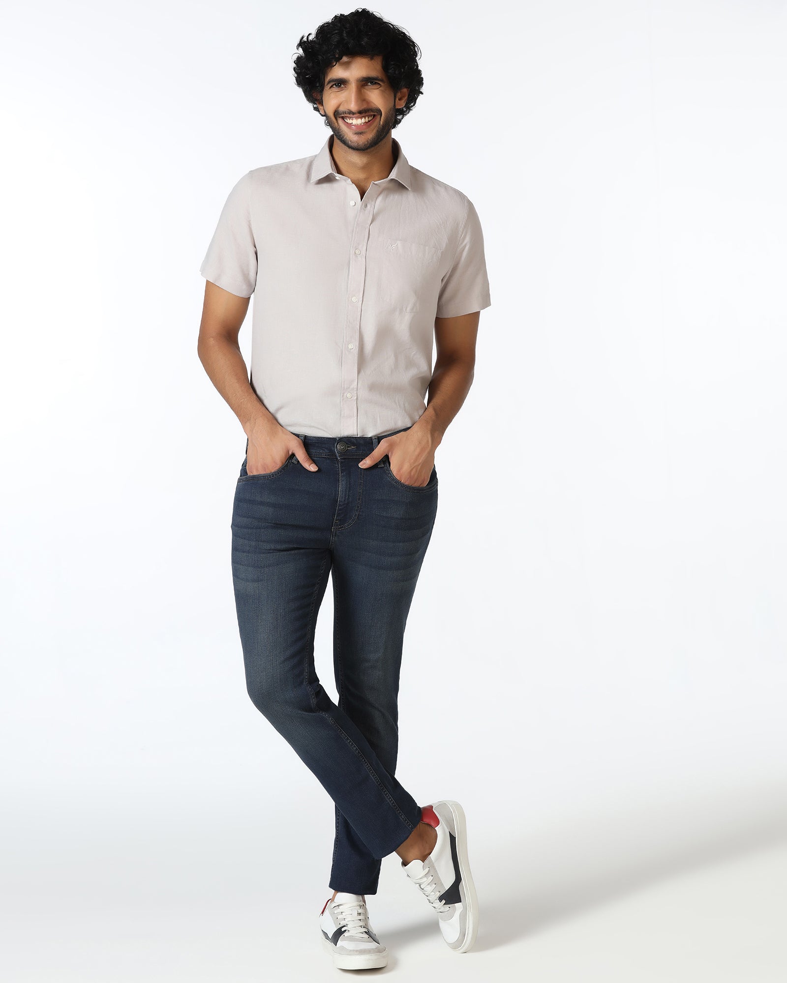 Superflex Slim Yonk Fit Indigo Jeans - Femi