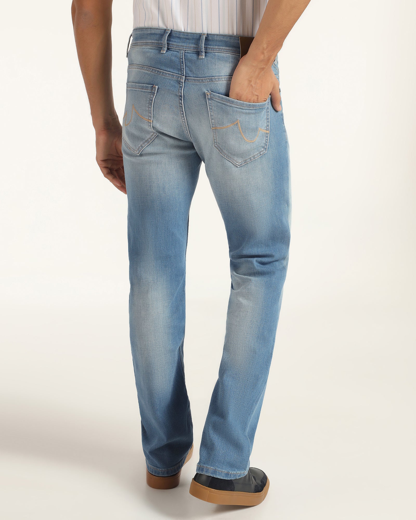 Superflex Straight Comfort Duke Fit Indigo Jeans - Darius