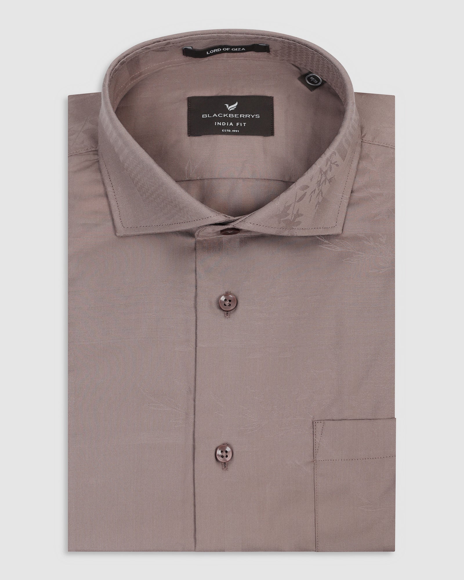 Tan Jacquard Shirt - Ross