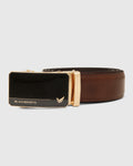 Leather Tan Solid Belt - Waddy