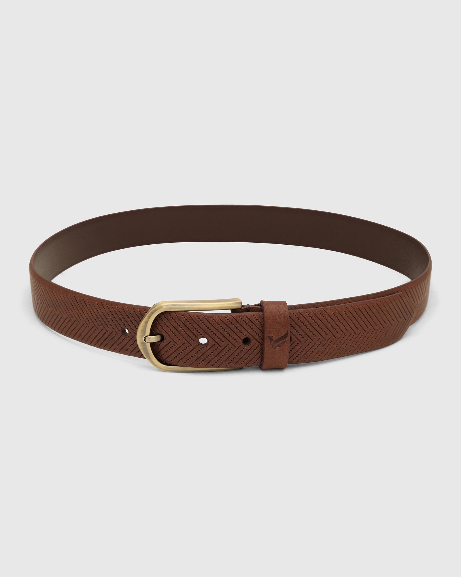 Leather Tan Solid Belt - Wiston