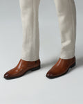 Tan Leather Boots - Wrayy