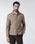Tan Solid Trucker Jacket - Leaon