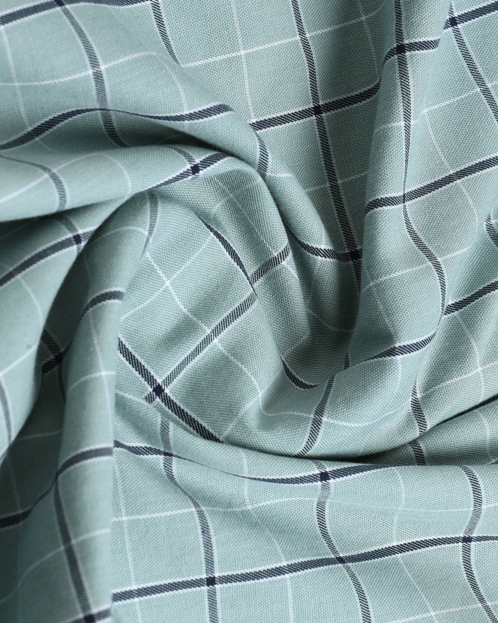 Teal Check Shirt - Havro