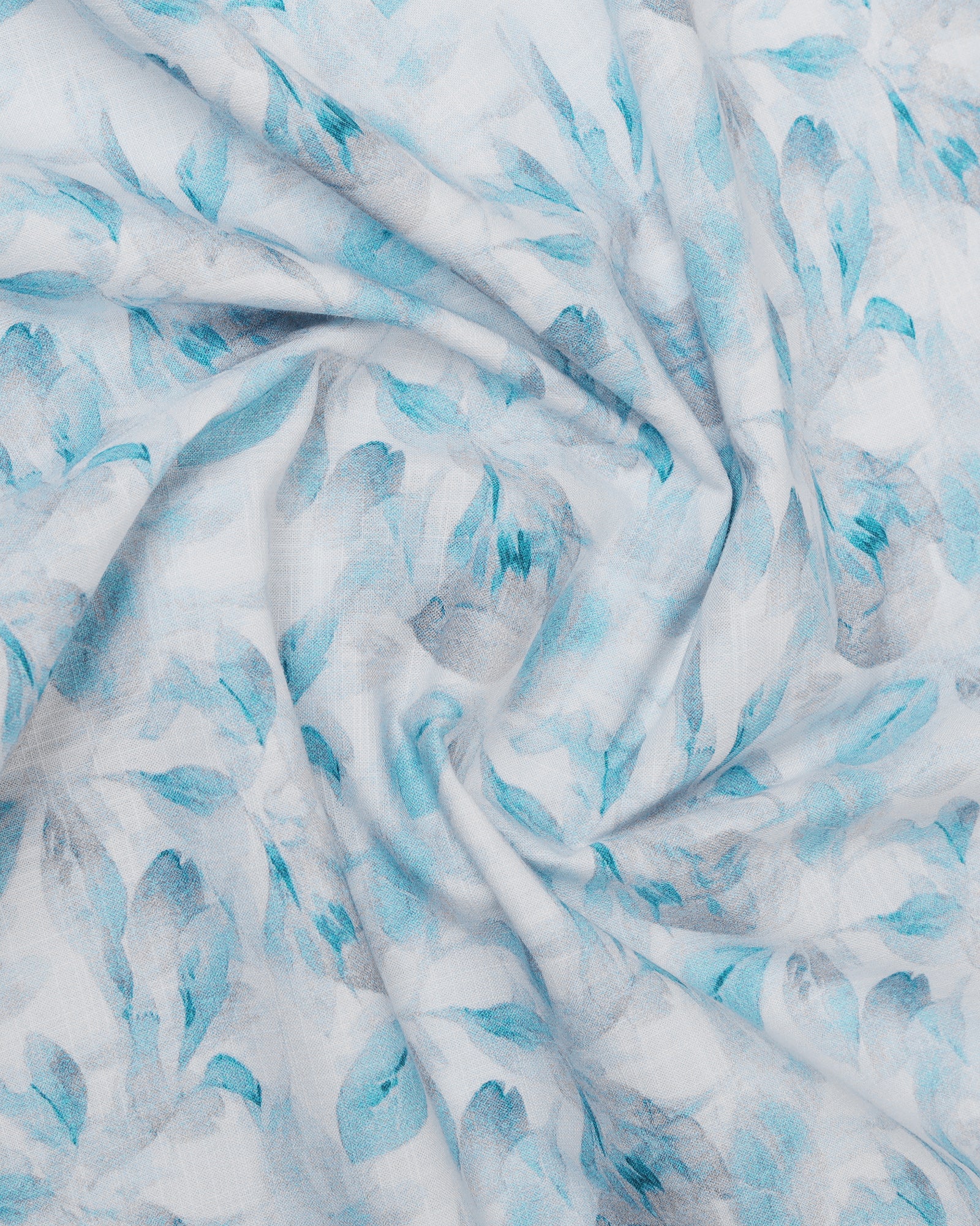 Teal Green Half Sleeve Printed Shirt - Enric