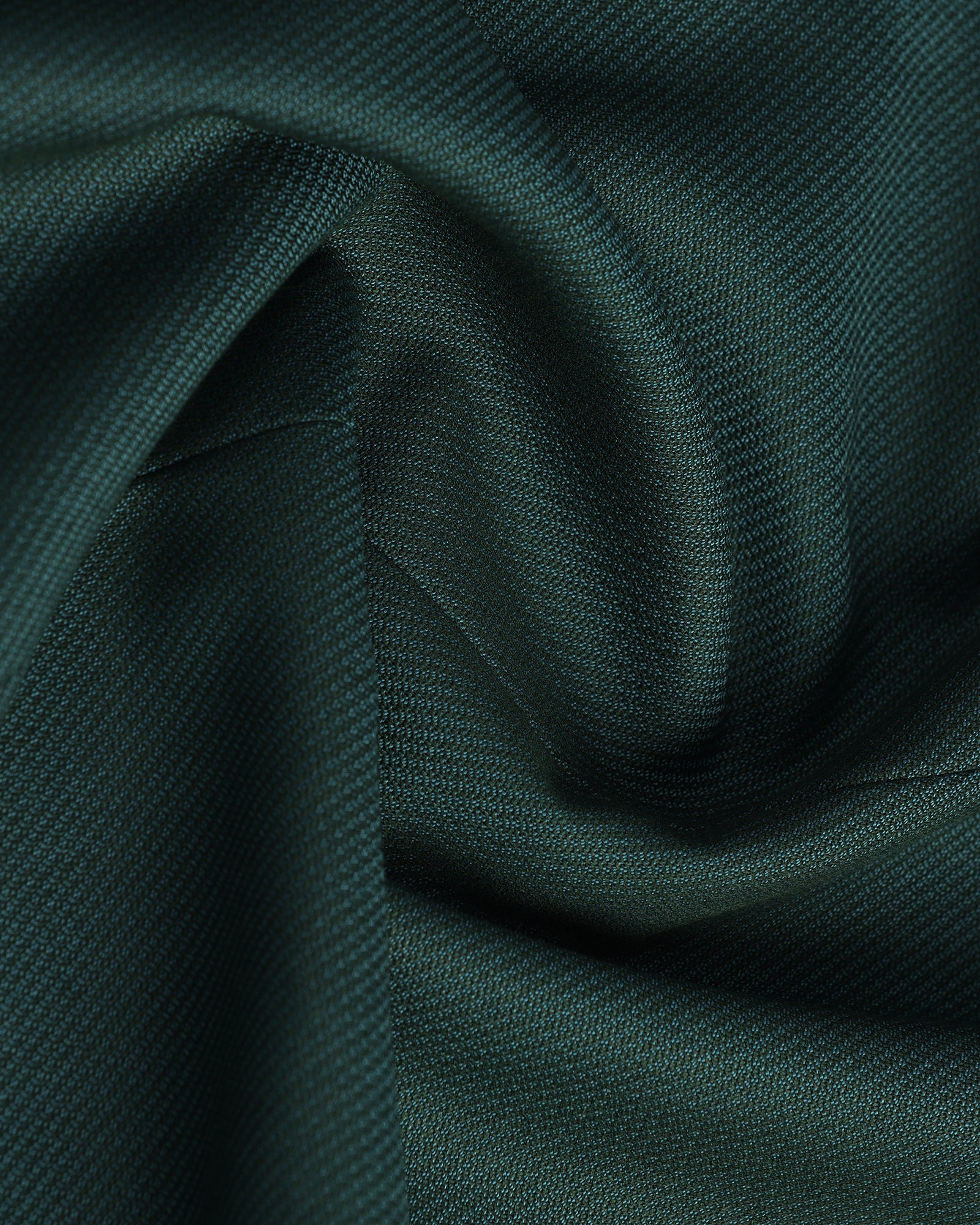 Teal Three Piece Textured Suit - Opto