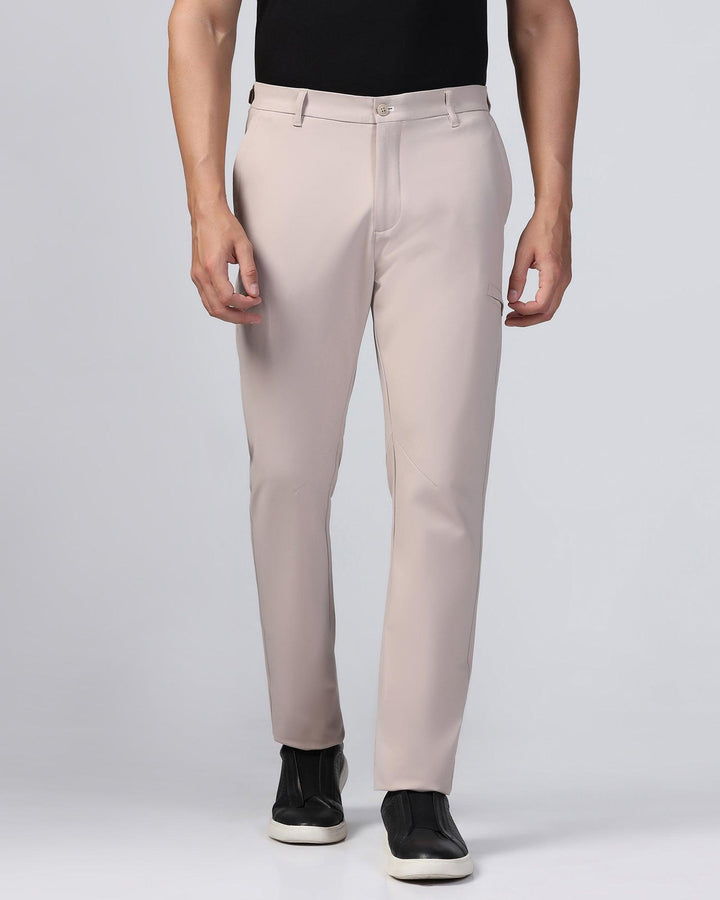 TechPro Casual Beige Solid Khakis - Togg