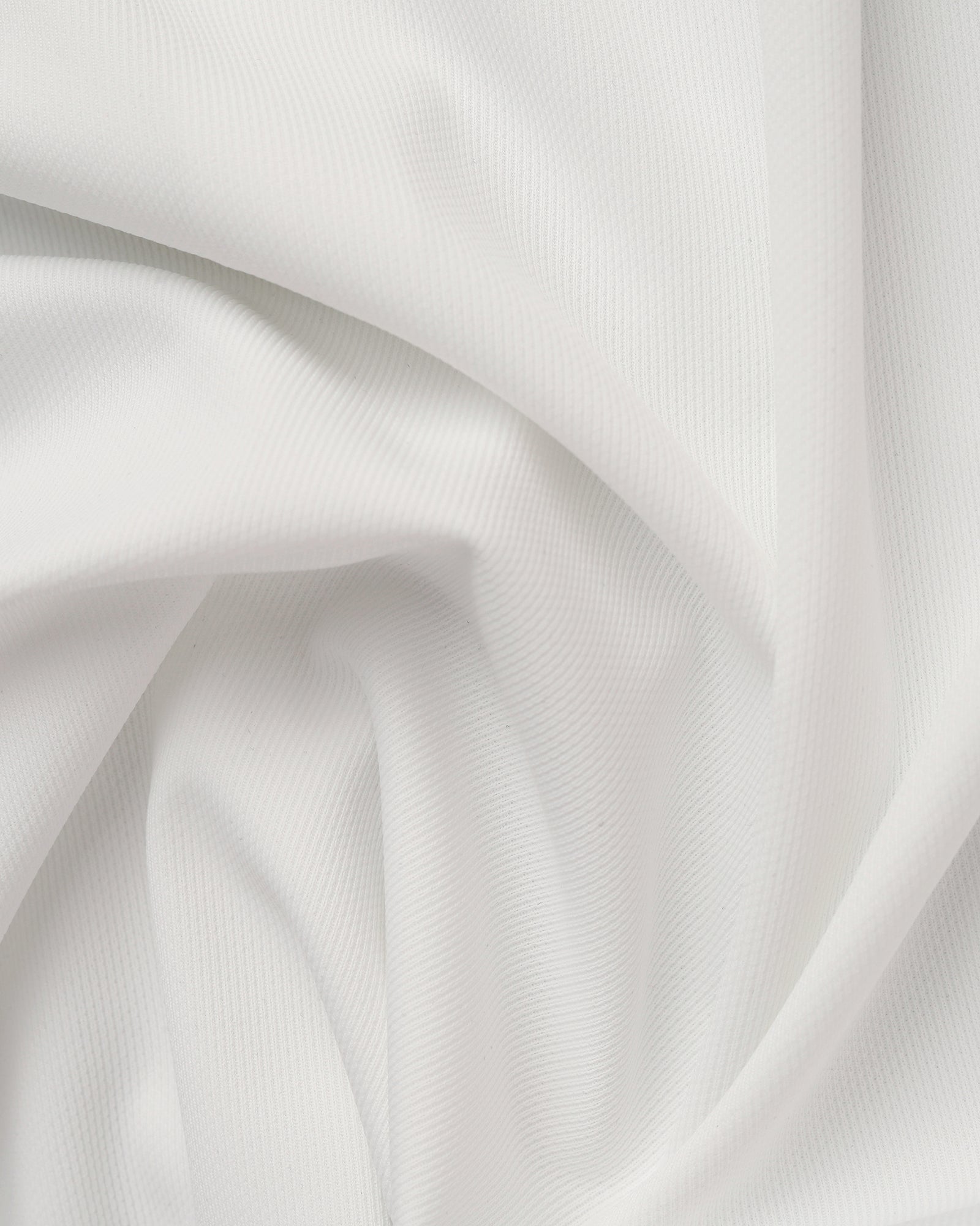 TechPro Formal Half Sleeve White Textured Shirt - Karabi