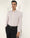 TechPro Formal Peach Stripe Shirt - Retro