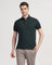 TechPro Polo Green Solid T-Shirt - Lewis