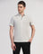 TechPro Polo Light Grey Solid T-Shirt - Bran