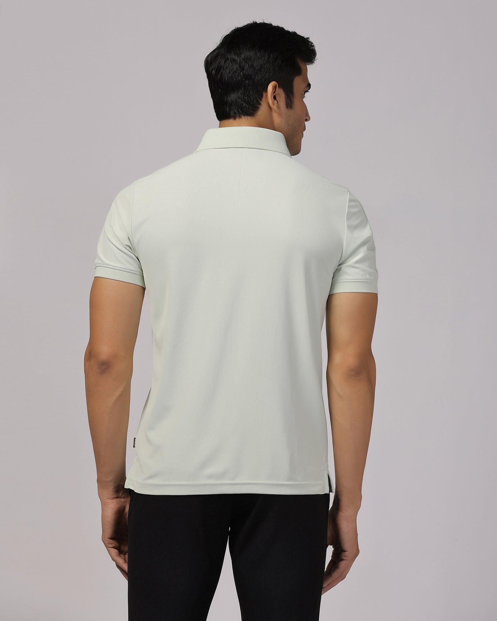 TechPro Polo Mint Solid T-Shirt - Crocs