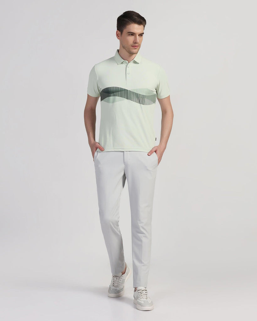 TechPro Polo Mint Solid T-Shirt - Jamey